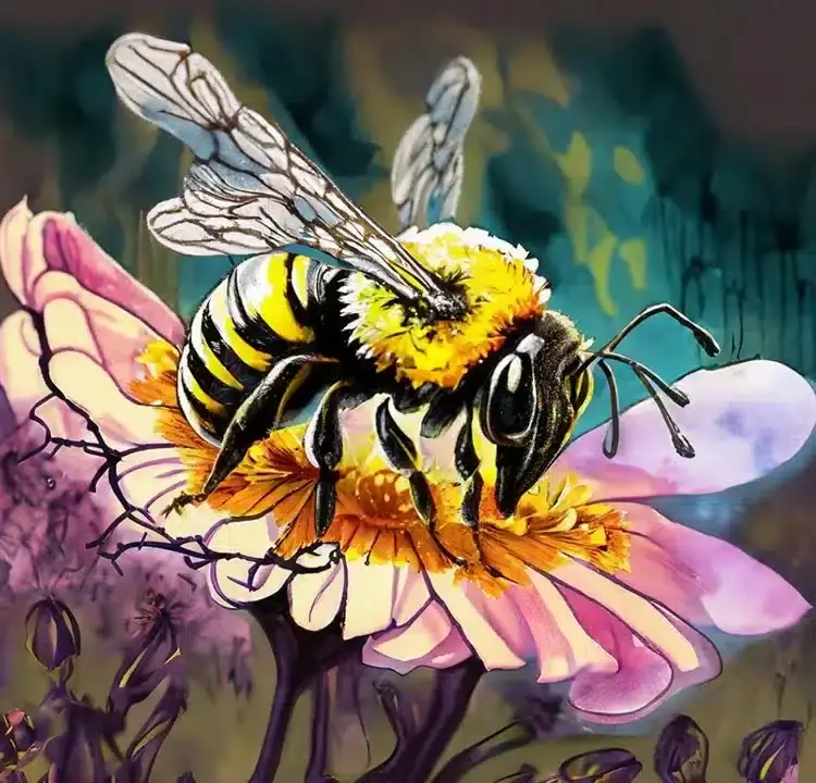Krafttier Biene: Symbol für Fruchtbarkeit und Göttlichkeit.