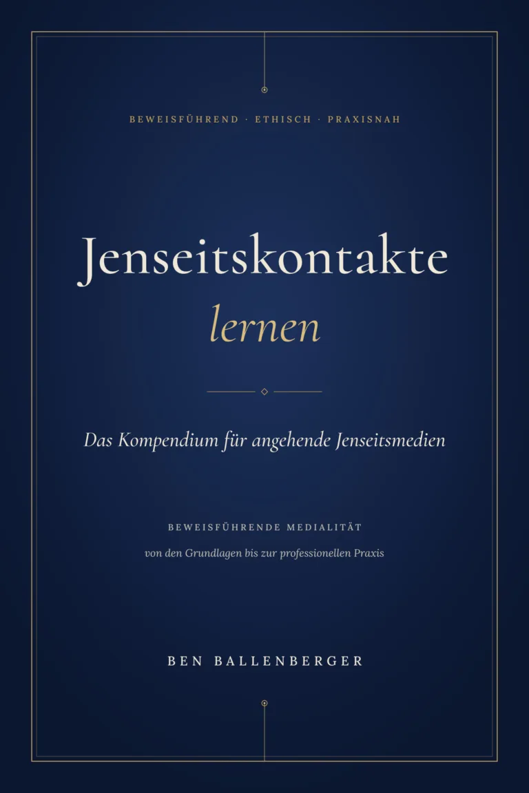 Buchcover „Jenseitskontakte lernen“ von Ben Ballenberger